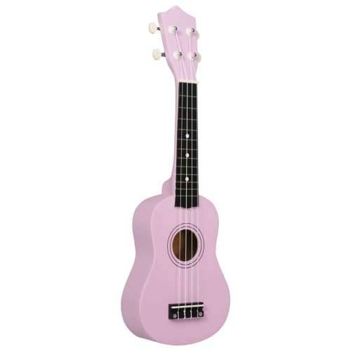 Set dječjeg ukulelea Soprano s torbom ružičasti 21 ”      - Ružičasta 21” Cijena