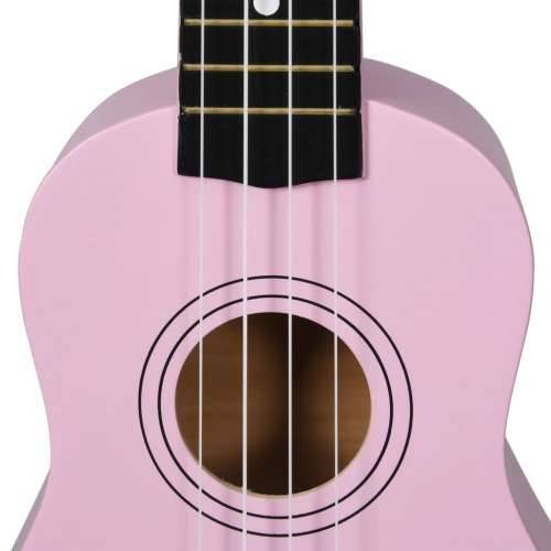 Set dječjeg ukulelea Soprano s torbom ružičasti 21 ”      - Ružičasta 21” Cijena