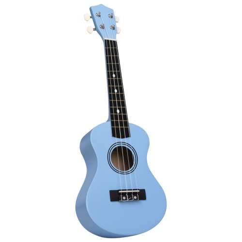Set dječjeg ukulelea Soprano s torbom svjetloplavi 21 ” - Plava 21” Cijena