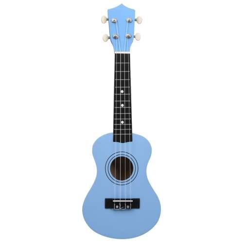 Set dječjeg ukulelea Soprano s torbom svjetloplavi 21 ” - Plava 21” Cijena