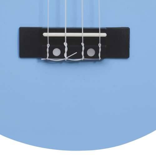 Set dječjeg ukulelea Soprano s torbom svjetloplavi 21 ” - Plava 21” Cijena