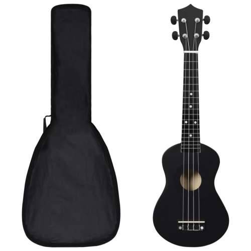 Set dječjeg ukulelea Soprano s torbom crni 23 ” - Crna 23” Cijena