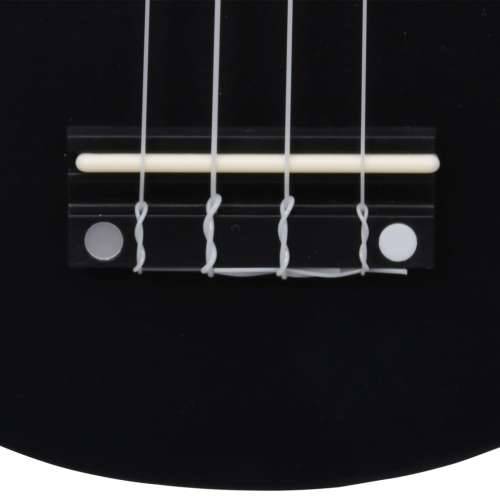 Set dječjeg ukulelea Soprano s torbom crni 23 ” - Crna 23” Cijena