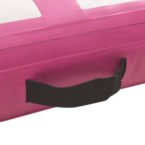Strunjača na napuhavanje s crpkom 60 x 100 x 10 cm PVC roza Cijena
