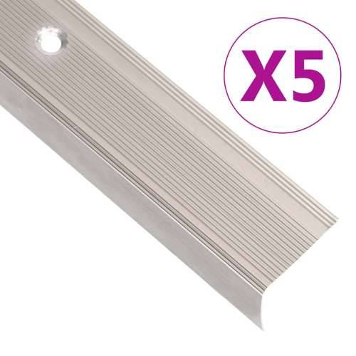 Rubnjaci za stepenice L-oblika 5 kom aluminijski 100 cm bež - Šampanjca 100 cm (5 kom) Vijci Cijena