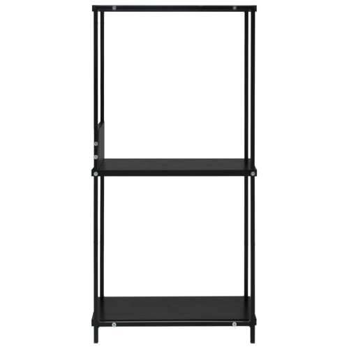 Male ravne police za knjige crne 33,5 x 39,6 x 79,7 cm drvene - Crna 1 Cijena