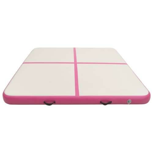 Strunjača na napuhavanje s crpkom 200 x 200 x 20 cm PVC roza - Ružičasta 200 x 200 x 20 cm 1 Cijena