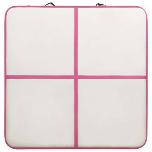 Strunjača na napuhavanje s crpkom 200 x 200 x 20 cm PVC roza - Ružičasta 200 x 200 x 20 cm 1 Cijena
