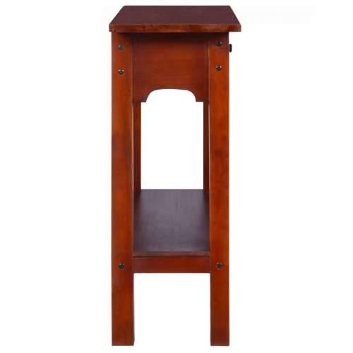 Konzolni stol klasični smeđi 90x30x75cm masivno drvo mahagonija - klasična smeđa 1 Cijena
