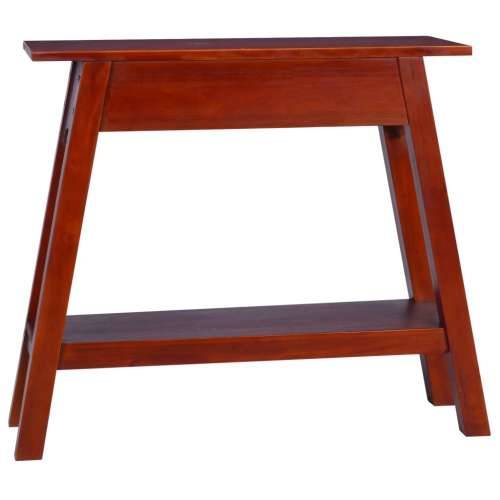 Konzolni stol klasični smeđi 90x30x75cm masivno drvo mahagonija - klasična smeđa 1 Cijena