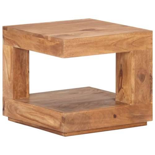 Stolić za kavu 45 x 45 x 40 cm od masivnog bagremovog drva - 1 Masivno bagremovo drvo Cijena