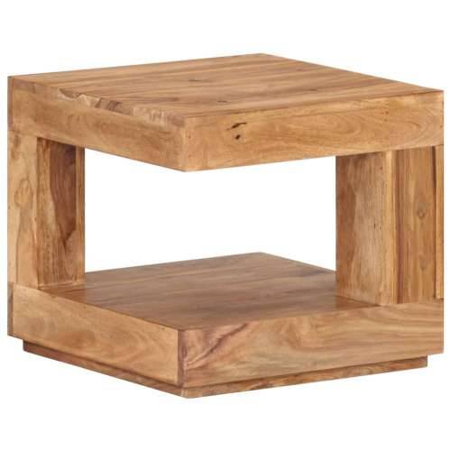 Stolić za kavu 45 x 45 x 40 cm od masivnog bagremovog drva - 1 Masivno bagremovo drvo Cijena