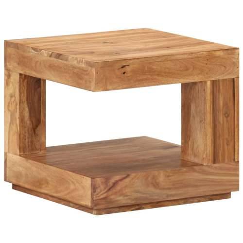 Stolić za kavu 45 x 45 x 40 cm od masivnog bagremovog drva - 1 Masivno bagremovo drvo Cijena