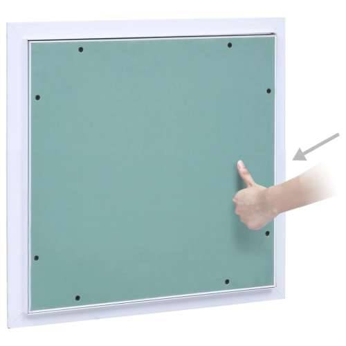 Revizijski otvor za knauf - Pristupna ploča s aluminijskim okvirom i knaufom 200 x 200 mm - 200 x 200 mm Cijena