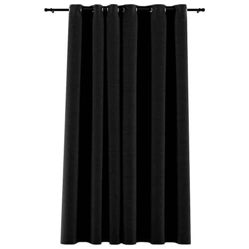 Zavjesa za zamračivanje s prstenima antracit 290 x 245 cm - Antracit 290 x 245 cm 1 Cijena
