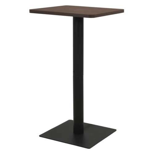 Bistro stolić pepeljasti 50 x 50 x 107 cm - Tamno siva 50 x 50 x 107 cm 1 Cijena