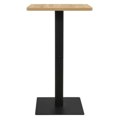 Bistro stolić boje hrasta 70 x 70 x 107 - oak colour and black 70 x 70 x 107 cm table 1 Cijena