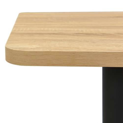 Bistro stolić boje hrasta 70 x 70 x 107 - oak colour and black 70 x 70 x 107 cm table 1 Cijena