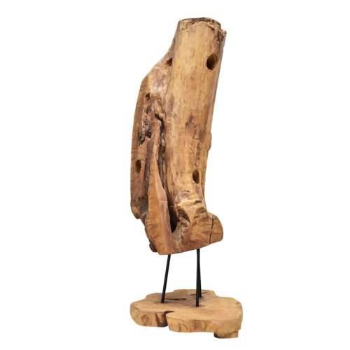 Stalak za vino za 8 boca 40 x 30 x 80 cm od masivne tikovine Cijena