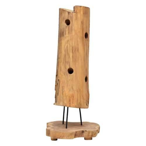 Stalak za vino za 8 boca 40 x 30 x 80 cm od masivne tikovine Cijena