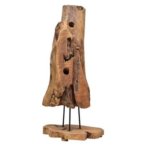 Stalak za vino za 8 boca 40 x 30 x 80 cm od masivne tikovine Cijena