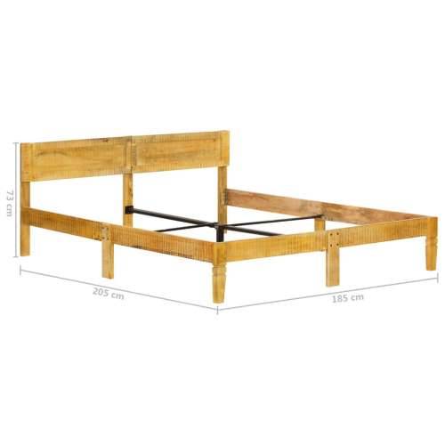 Okvir za krevet od masivnog drva manga 180 cm - 180 x 200 cm masivno drvo manga Cijena