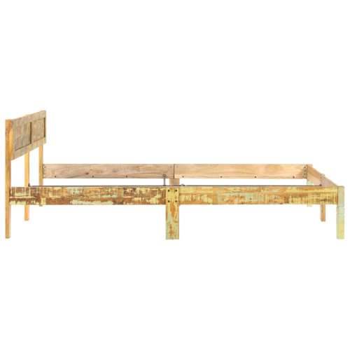 Okvir za krevet od masivnog obnovljenog drva 180 x 200 cm - 180 x 200 cm masivno obnovljeno drvo Cijena