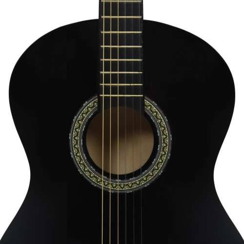 Klasična gitara za početnike s torbom crna 4/4 39 ” Cijena