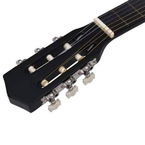 Klasična gitara za početnike i djecu s torbom crna 1/2 34 ” Cijena