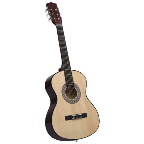 Klasična gitara za početnike s torbom 3/4 36 ” - Svjetlosmeđa 3/4 36” Cijena