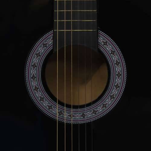 Klasična gitara za početnike s torbom crna 3/4 36 ” Cijena