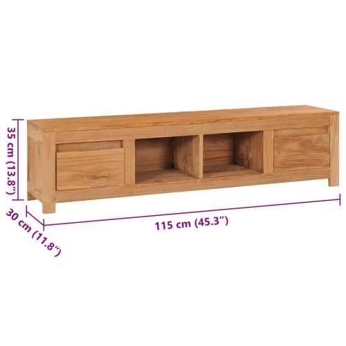 TV ormarić 115 x 30 x 35 cm od masivne tikovine Cijena