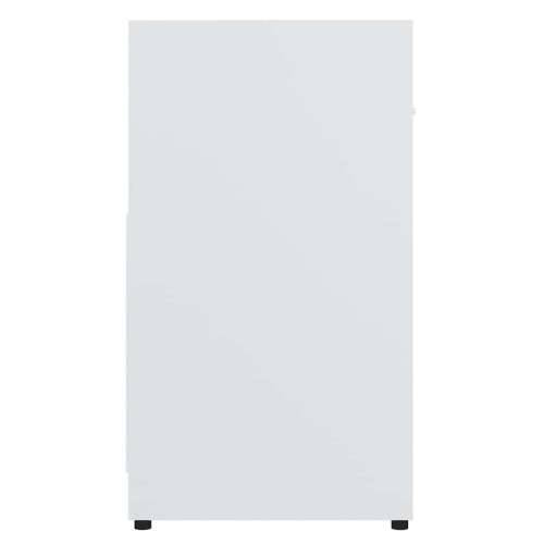 Kupaonski ormarić bijeli 60 x 33 x 61 cm od konstruiranog drva - Bijela 1 Cijena