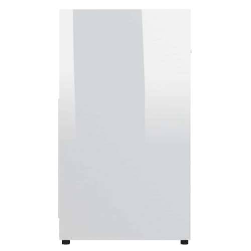 Kupaonski ormarić sjajni bijeli 60x33x61 cm konstruirano drv - Visoko sjajno bijela 1 Cijena