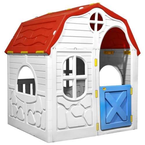 Dječja sklopiva kućica za igru s vratima i prozorima Cijena