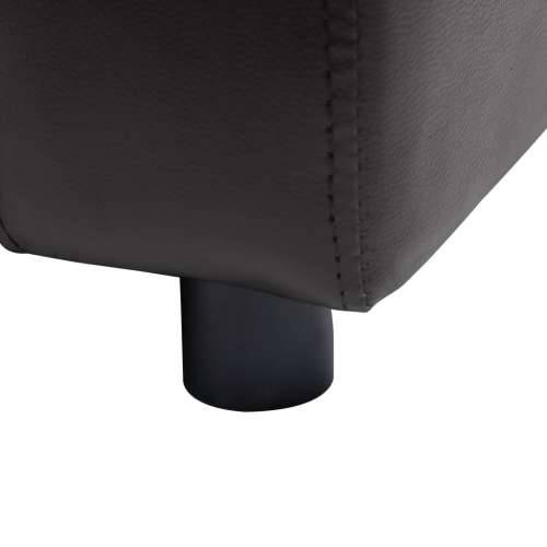 Sofa za pse crna 80 x 50 x 40 cm od umjetne kože - Crna Cijena