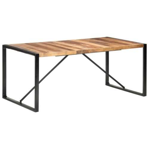 Blagovaonski stol 180 x 90 x 75 cm od masivnog drva - 180 x 90 x 75 cm 1 Cijena