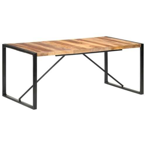 Blagovaonski stol 180 x 90 x 75 cm od masivnog drva - 180 x 90 x 75 cm 1 Cijena
