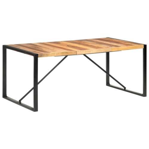 Blagovaonski stol 180 x 90 x 75 cm od masivnog drva - 180 x 90 x 75 cm 1 Cijena