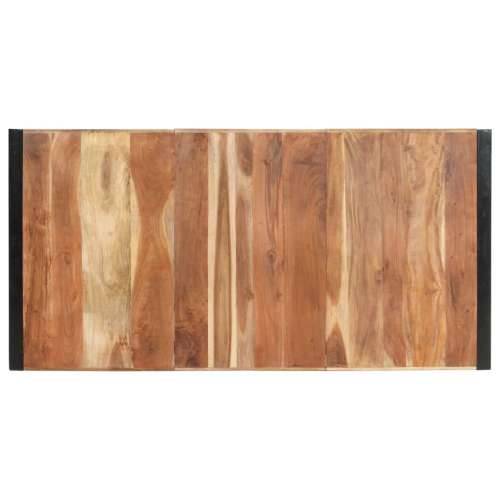 Blagovaonski stol 200 x 100 x 75 cm od masivnog drva - 200 x 100 x 75 cm 1 Cijena