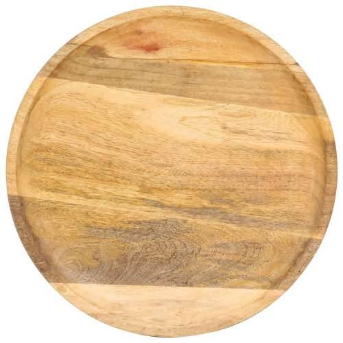 Okrugli bočni stolić 43 x 43 x 66 cm od masivnog drva manga Cijena