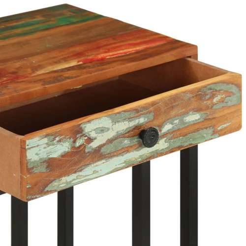 Bočni stolić U-oblika 45 x 30 x 61 cm masivno obnovljeno drvo 1 masivno obnovljeno drvo Cijena