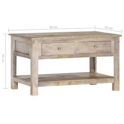 Stolić za kavu 82 x 52 x 47 cm od masivnog drva manga  Cijena