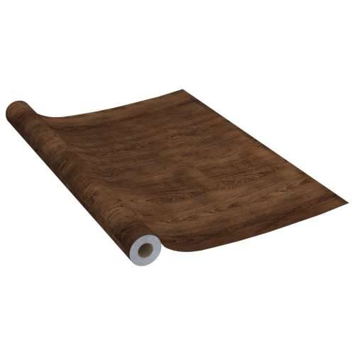 Samoljepljive folije za vrata 4 kom tamni hrast 210 x 90 cm PVC - Tamni hrast 4 Cijena