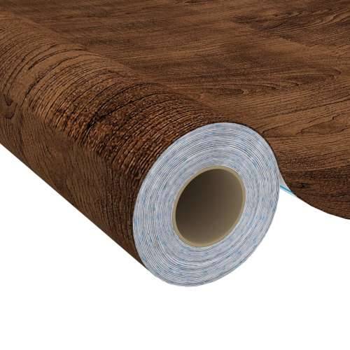 Samoljepljive folije za namještaj 2 kom hrast 500 x 90 cm PVC - Tamni hrast 2 Cijena