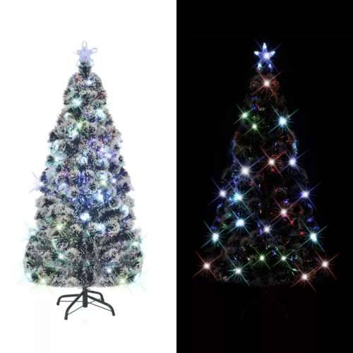 Osvijetljeno božićno drvce sa stalkom 180 cm optička vlakna Cijena