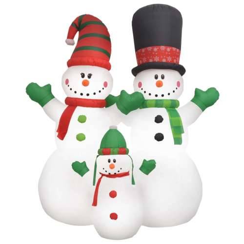 Obitelj božićnih snjegovića na napuhavanje LED IP44 240 cm Cijena
