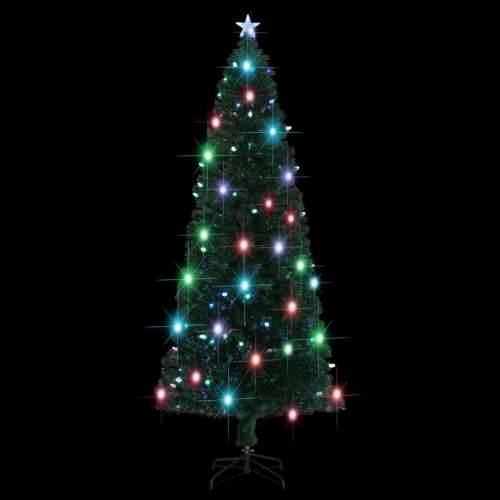 Osvijetljeno božićno drvce sa stalkom 240 cm optička vlakna - 240 x 102 cm 1 Cijena
