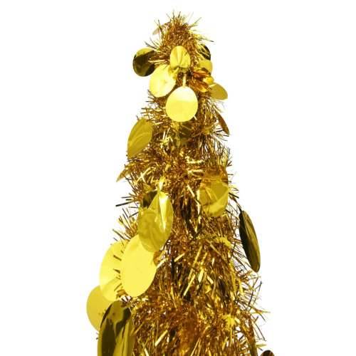 Prigodno umjetno božićno drvce zlatno 150 cm PET Cijena