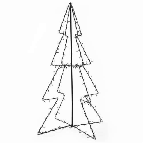 Stožasto božićno drvce unutarnje i vanjsko 160 LED 78 x 120 cm - Topla bijela 120 x 78 cm 1 Cijena
